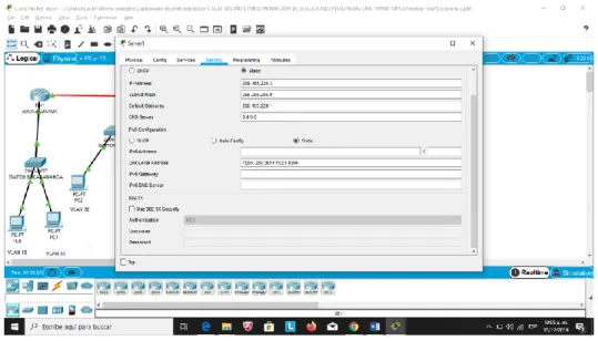 Ilustración 12. Configuración servidor TFTP. 