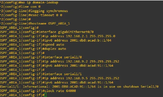 Figura 4.Direcciones IPv4 e IPv6 