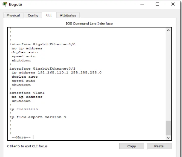 Figure 5. Aplicación escenario 1 Router3. 