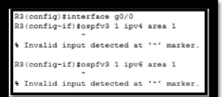 Ilustración 12. OSPF 1 en R3 