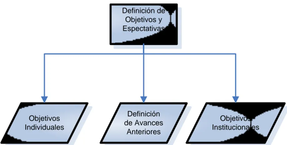 Ilustración 2: Estructura de definición de objetivos y expectativas 
