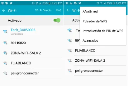 Figura 5. Conexión WiFi 