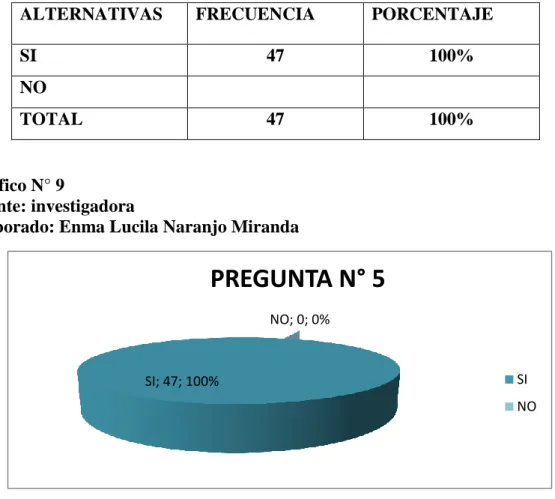 Gráfico N° 9 