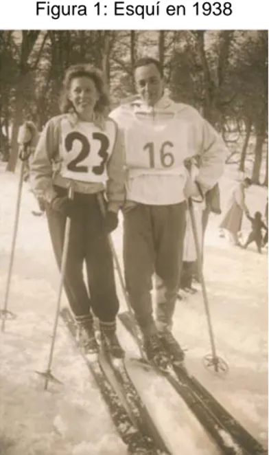Figura 1: Esquí en 1938 