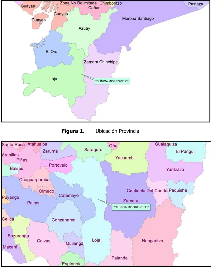 Figura 1.  Ubicación Provincia 