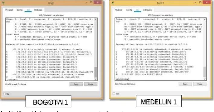 Parte 2: Tabla de Enrutamiento. 