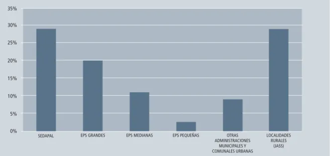 Gráfico 5. Proporción de la demanda atendida por las operadoras APyS Perú