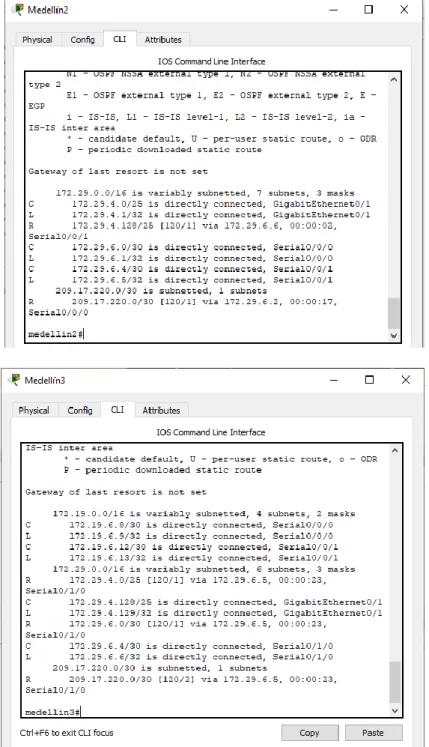 Parte 2: Tabla de Enrutamiento. 