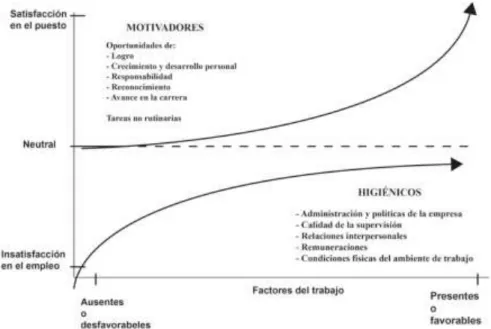 Gráfico N o  2.4: Teoría de los dos factores 