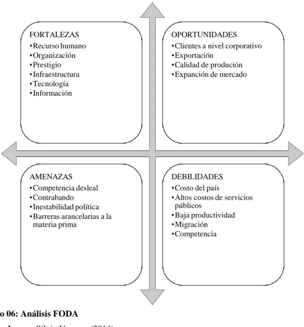 Gráfico 06: Análisis FODA  