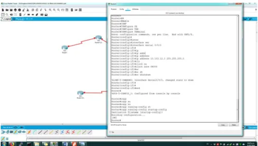 Figura 3.   Escenario 1 Interfaces Router 1 