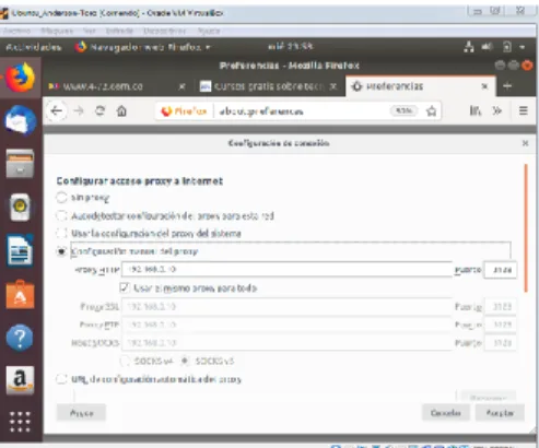 Figura 63. Reglas del Proxy 