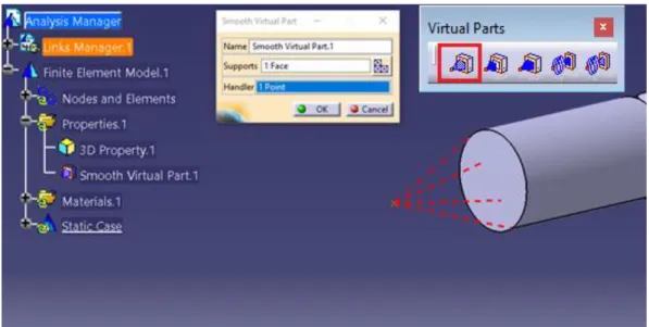 Figura 3.31 Comando Smooth Virtual Part