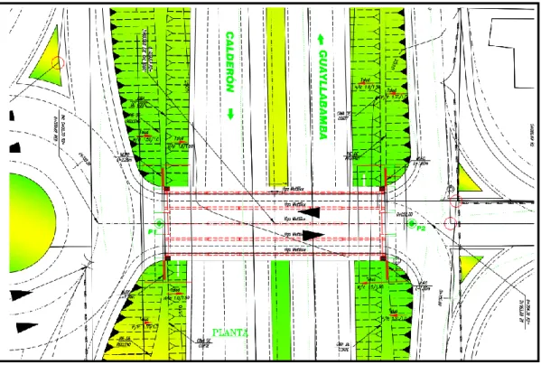 Gráfico No. 2 Planta paso superior 