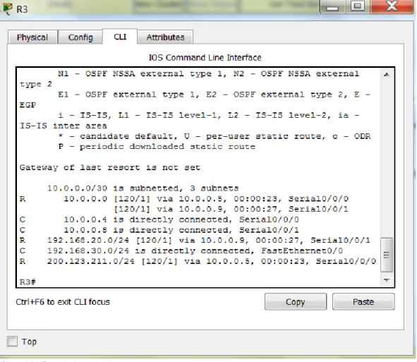 Figura 20. Show Ip Route. R3.