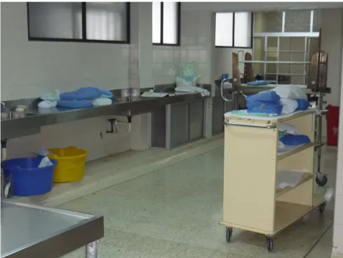 Figura No 3. Central de esterilización del Hospital Departamental Tomas Uribe  Uribe E.S.E