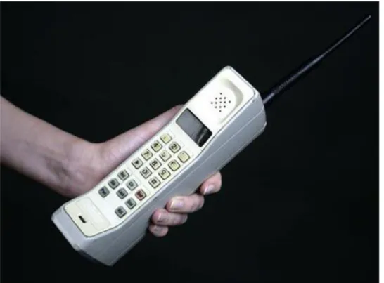 Figura 2-1: Primer teléfono móvil. 