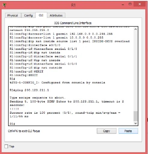 Figura 2. Ping a la dirección ISP 