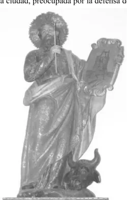 Fig. 3. San Lucas Evangelista. Alejandro  Carnicero. Hacia 1727. Iglesia de San Pablo