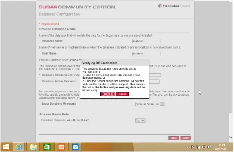 Figura 12 verificacion DB Credentials 