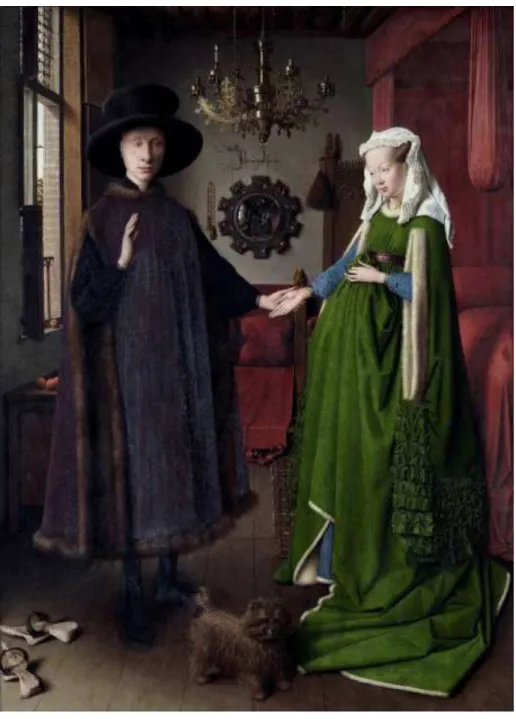 Figura 2. El matrimonio Arnolfini. Por Van Eyck (1434). 