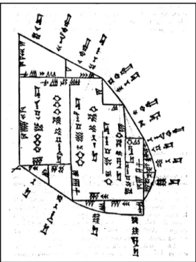 Figura 2. Mapa Babilonio