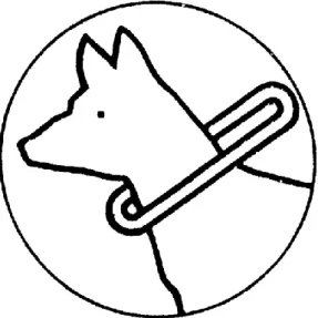 Figura 1 – Identificativo perros guía en  Castilla y León 