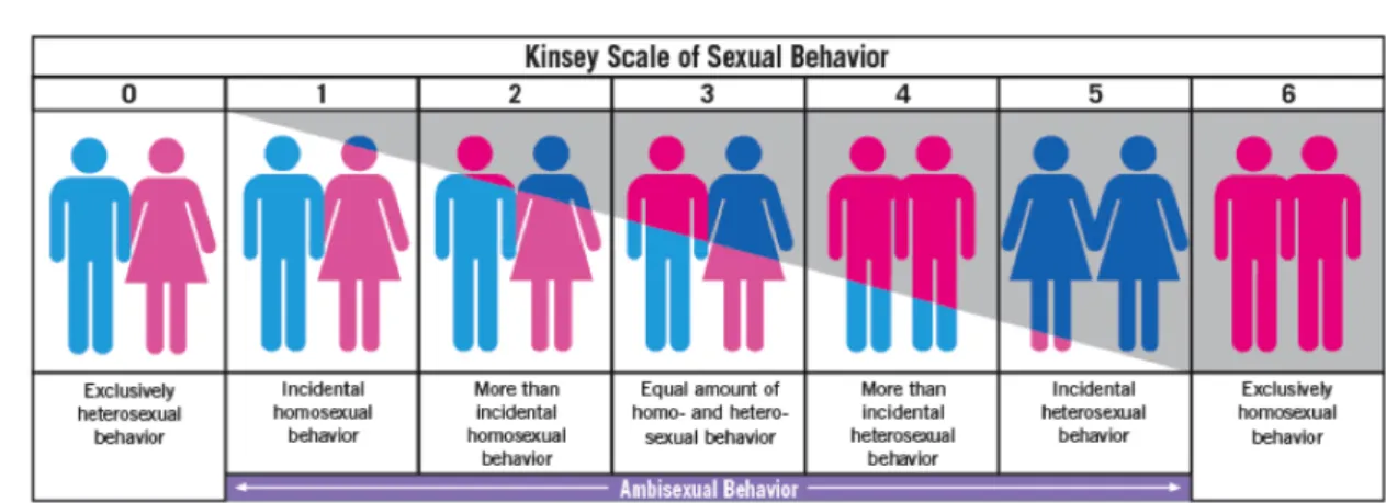 Figura 1: Escala de Kinsey  