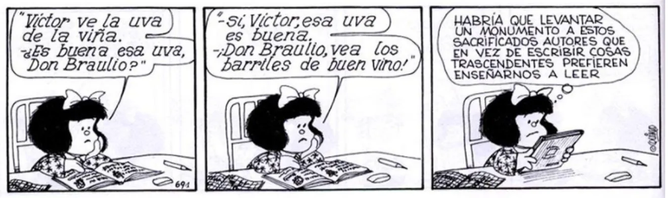 Figura 4  Historia de Mafalda 