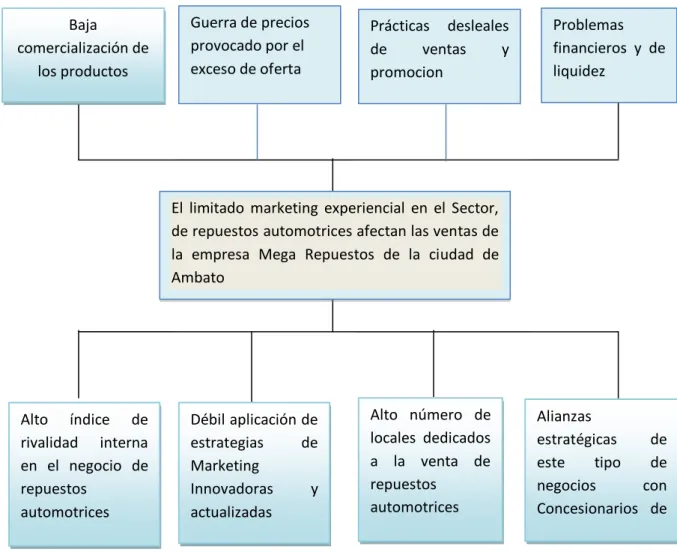 Gráfico 1  Árbol de Problemas 