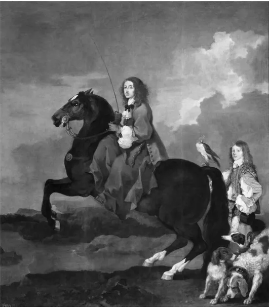 Fig. 6. Cristina de Suecia a caballo. Sébastien Bourdon. 