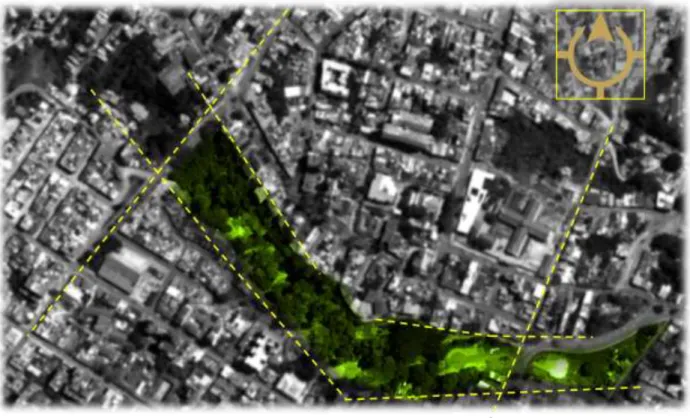 Figura 3. Localización del Proyecto, Diseño y Renovación Parque Centenario y Concha  Acústica Garzo y Collazos
