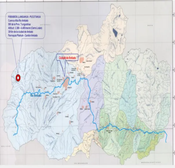 Gráfico 2 Mapa de ubicación  Fuente: IEDECA 2014 