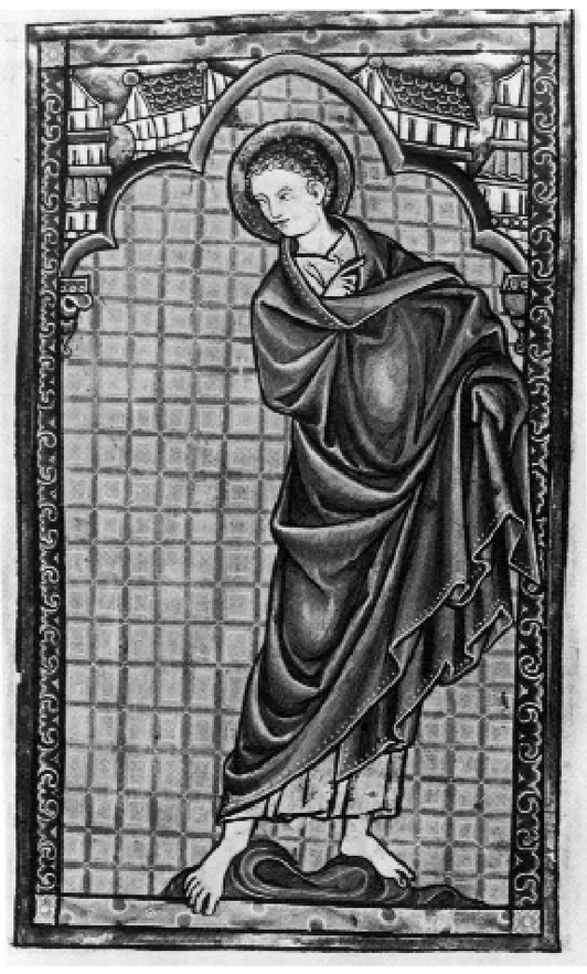 Fig. 7. Londres, The British Library: Salterio de Oscott, ms. add. 50000 (ca. 1265-70)