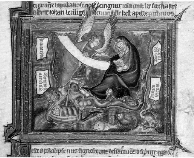 Fig. 9. Londres, The British Library: Apocalipsis de Abingdon, ms. add. 42555 (ca. 1270-75)