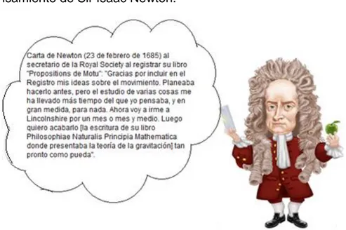 Figura 6: Pensamiento de Sir Isaac Newton.