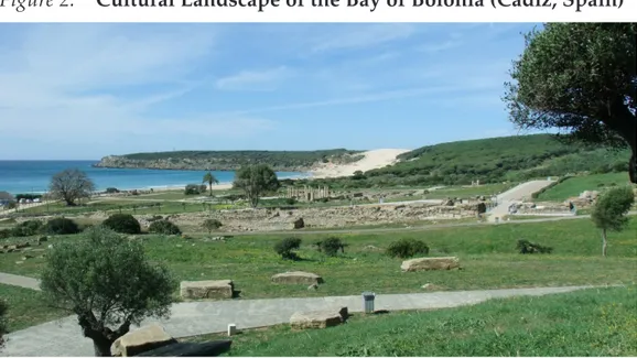 Figure 2.	 Cultural	Landscape	of	the	Bay	of	Bolonia	(Cadiz,	Spain)