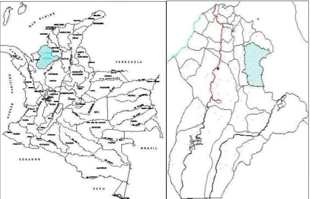 Figura No. 1: Mapa de Fronteras 
