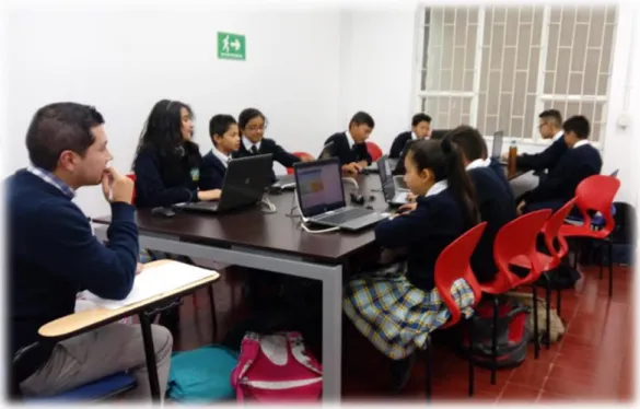 Figure 35. Photo taken in the post test. 
