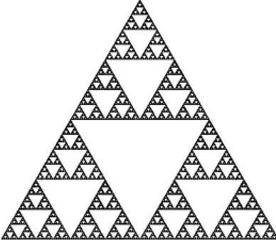 Figura 6.1: Triángulo de Sierpinski, b = 2