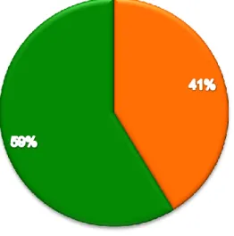 Figura 3. Porcentaje de participantes según el tipo de deporte. 