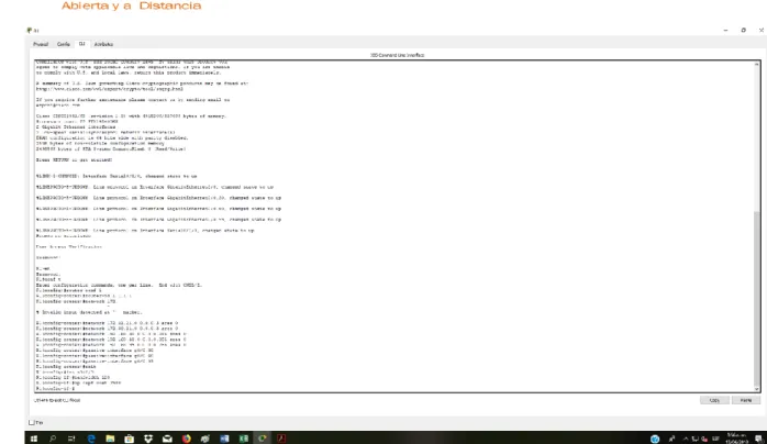 Figura 11 Configuración OSPFv2 En R1