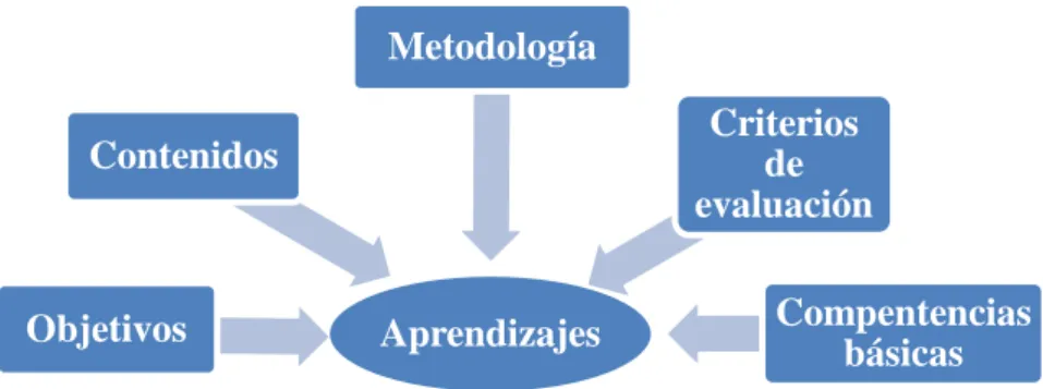Figura 5: elementos curriculares 
