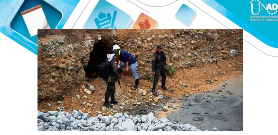 Figura 7. Minería ilegal  