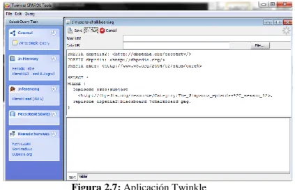 Figura 2.7: Aplicación Twinkle 