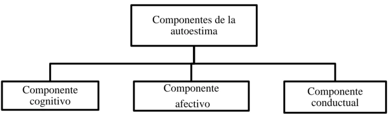 Figura 3: Componentes de la autoestima. 