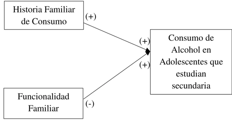 Figura 1. Relación de las variables de estudio.  