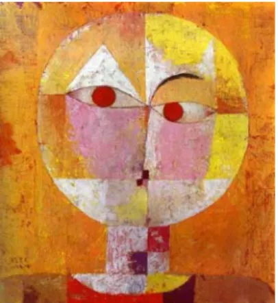 Figura 8: Senecio (Klee, P., 1922) 