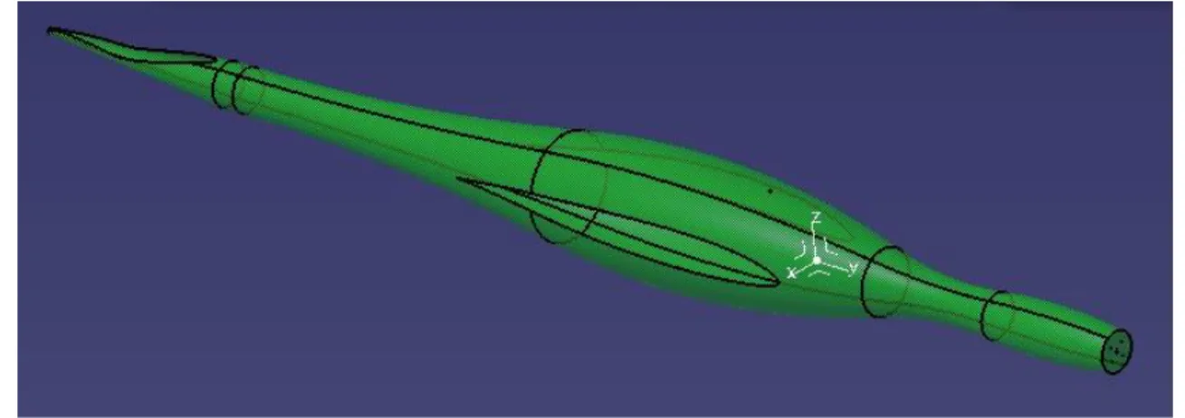 Figure 17: Final result for the fuselage. 