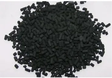 Figura 3. Carbón  activado  granular  Tomado  de (Aguamarket,  2017) 
